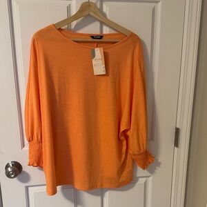 NWT Bright Orange Women's Top by BTFBM